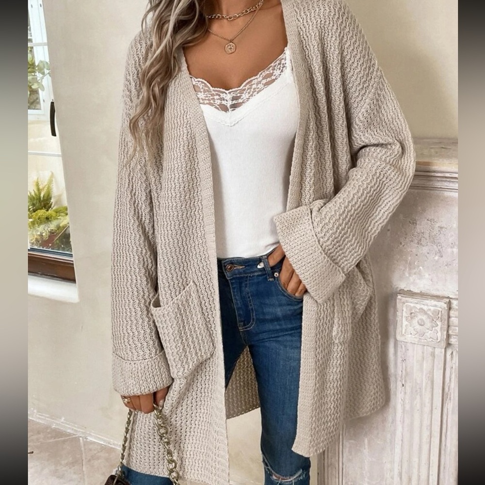 Oversized duster cardigan